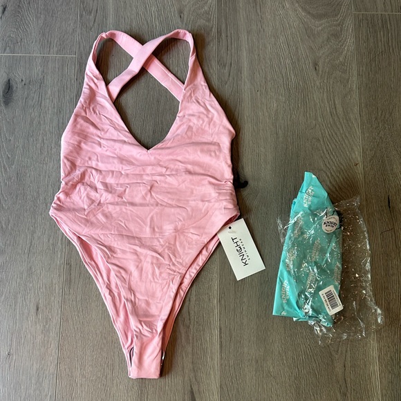 NWT Knight Swim One Piece Bathing Suit - Picture 3 of 5